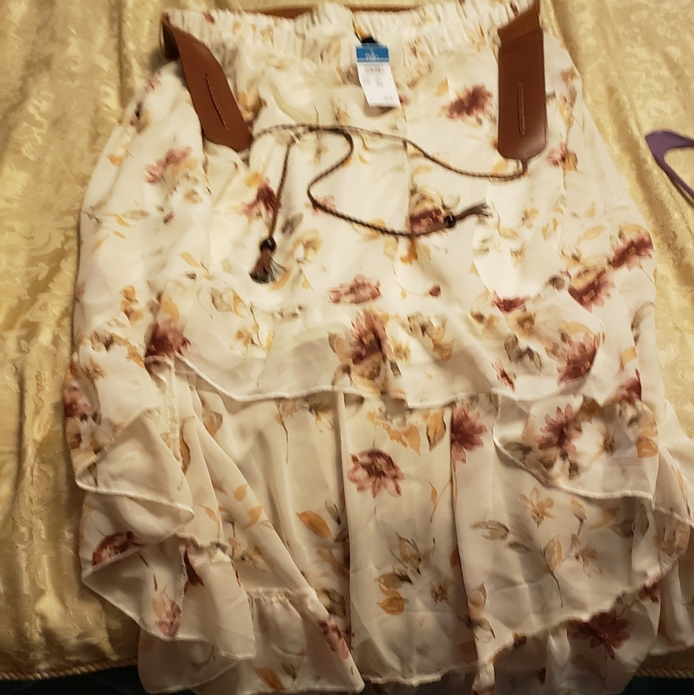 High low skirt